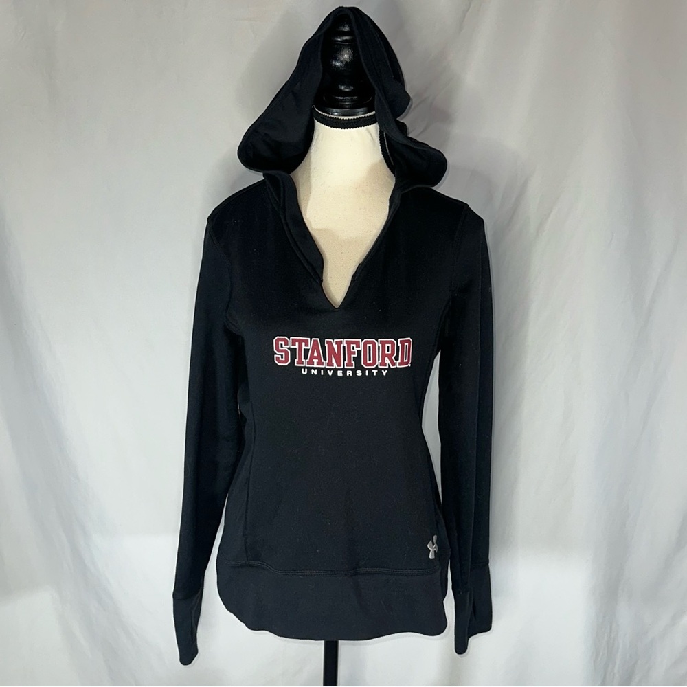 Under Armour Stanford University Medium Hoodie Semi Fitted Sweatshirt NCAA
